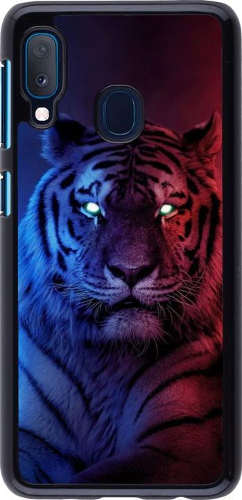 Immagine prodotto PhoneLook Coque Tiger Blu Rosso (Samsung Galaxy A20e)