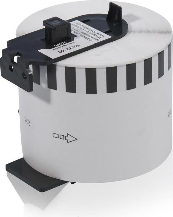 Produktbild Brother Kompatibel Etiketten DK22205 weiss 62mm x 30m P-Touch QL 1050 1060 1100 1110 500