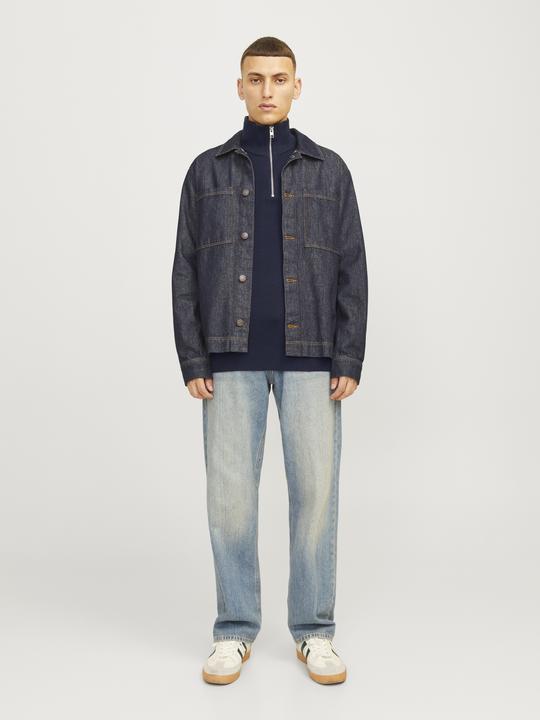 Actual product image Jack & Jones Jjeperfect Knit Half Zip Sn (S)
