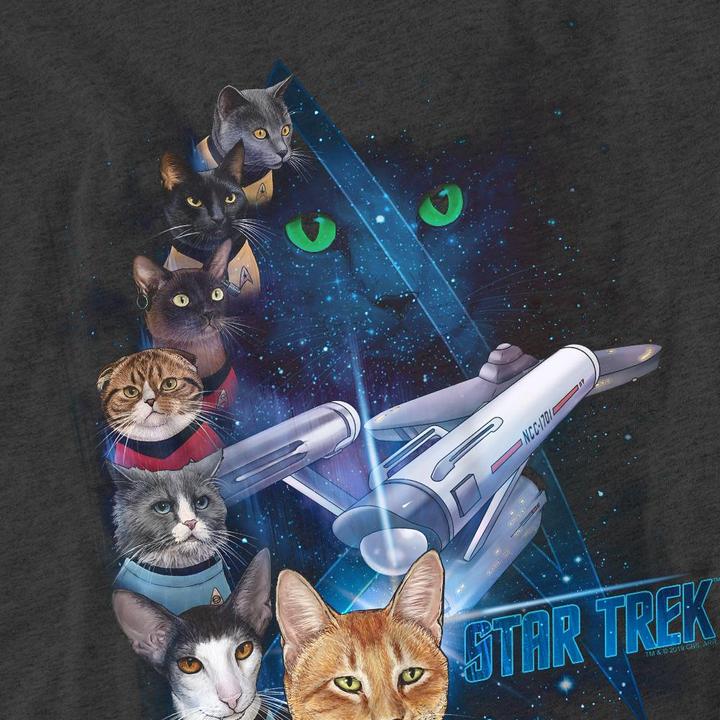 Image du produit - T-shirt FELINE GALAXY - Adulte (S)