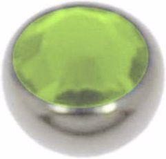 Bijouteria 1.2mm Titan Piercingteil (Swarovski Kristall, Titan)