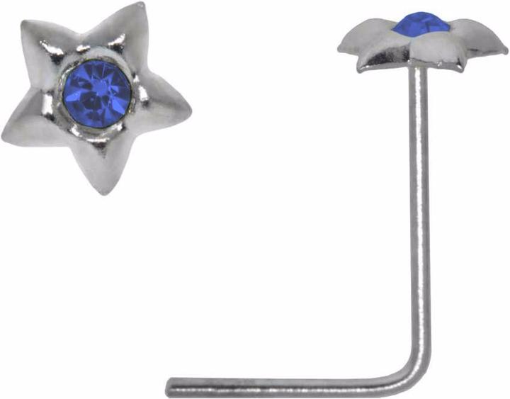 Produktbild Bijouteria Nasenpiercing (Kristall, Silber 925)