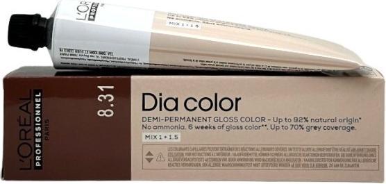 L'Oréal Paris Loreal DIA Color 8,31 Hellblond Gold Asch 60 ml (8.31 hellblond gold asch)
