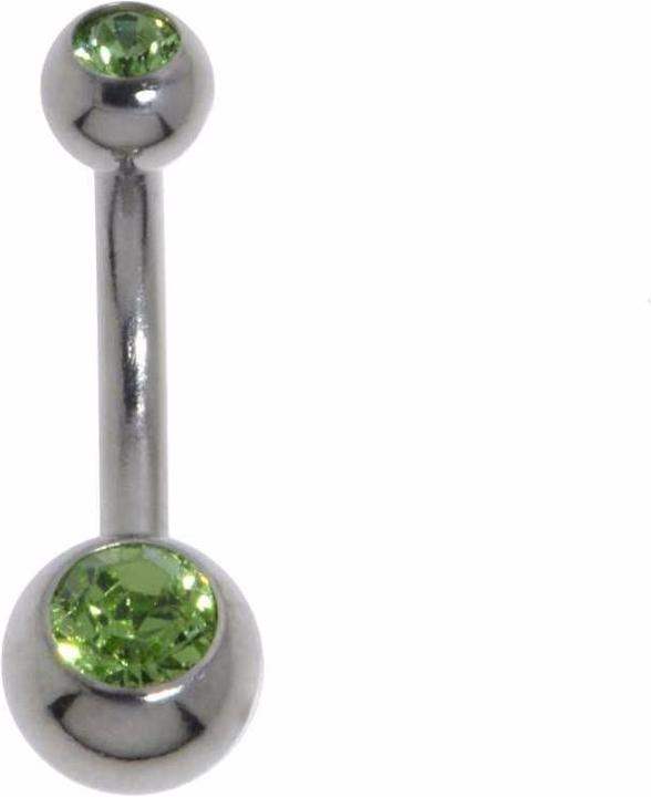 Immagine prodotto Bijouteria Piercing ventre (Acciaio chirurgico 316L, Vetro (di orologio))