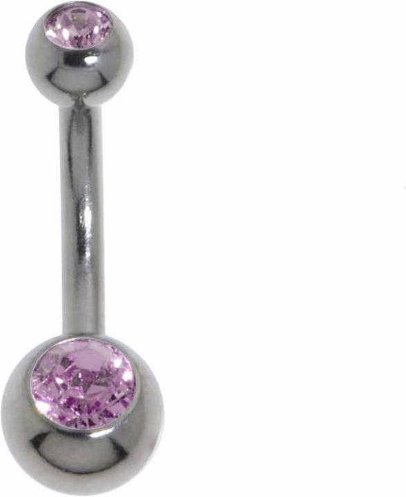 Immagine prodotto Bijouteria Piercing ventre (Acciaio chirurgico 316L, Vetro (di orologio))