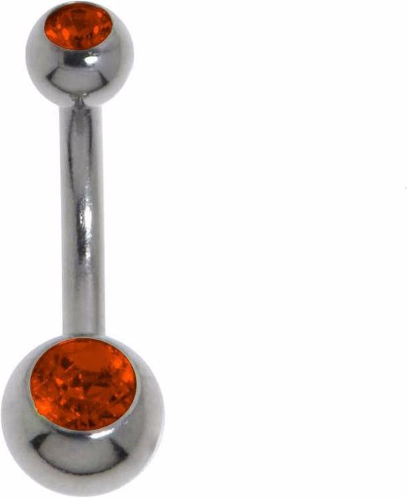 Image du produit Bijouteria Piercing nombril (Acier chirurgical 316L, Cristallin)