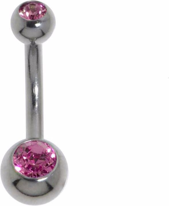 Immagine prodotto Bijouteria Piercing ventre (Acciaio chirurgico 316L, Vetro (di orologio))