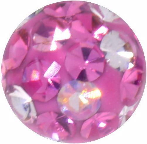 Image du produit Bijouteria Embout de piercing (Acier chirurgical 316L, Résine époxy, Cristallin)