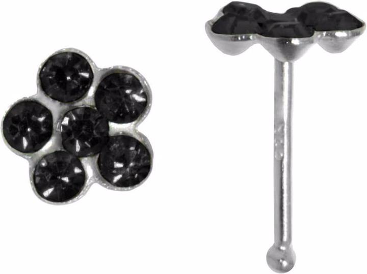Produktbild Bijouteria Nasenpiercing (Silber 925, Kristall)