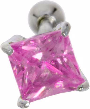 Produktbild Bijouteria Ohrpiercing (Zirkonia, Chirurgenstahl 316L, Messing mit Silberbeschichtung)