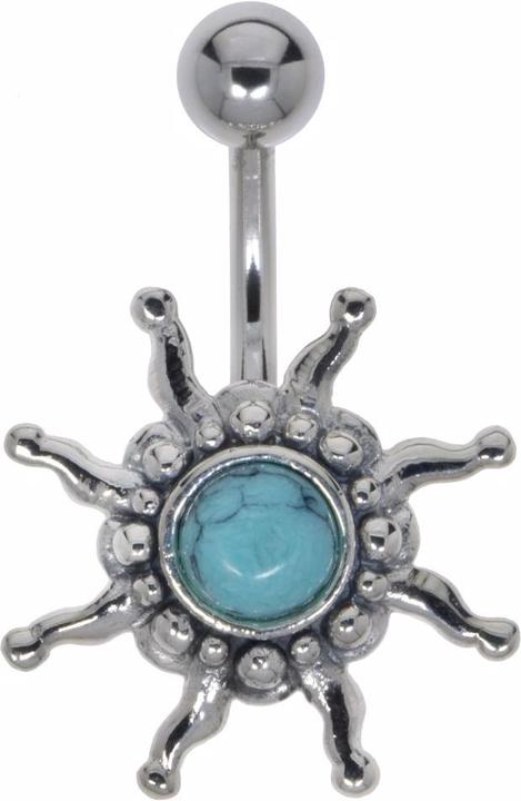 Immagine prodotto Bijouteria Piercing ventre (Acciaio chirurgico 316L, Gioiello, Argento 925)
