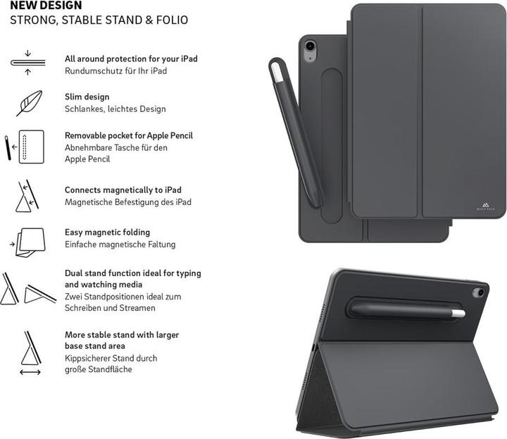 Produktbild Black Rock Folio" für Apple iPad 10.9 (iPad 2022 (10. Gen))