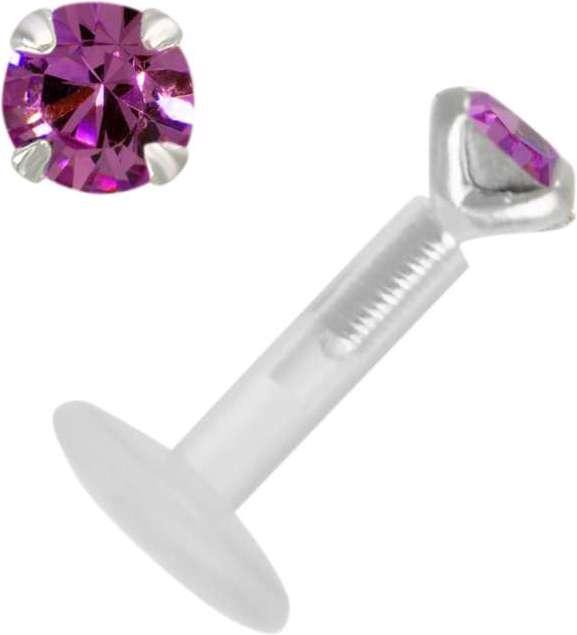 Produktbild Bijouteria Piercing (Bioplast, Silber 925, Premium Kristall)