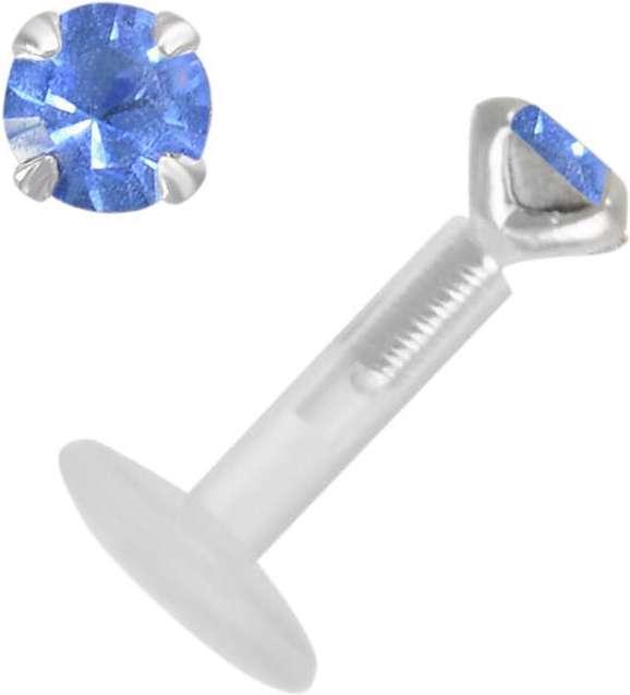 Image du produit Bijouteria Piercing (Cristal Premium, Bioplastique, Argent 925)