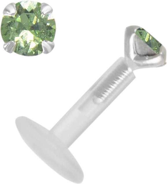 Grün, Transparent, Silberfarben