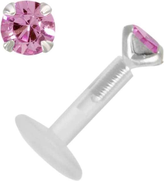 Produktbild Bijouteria Piercing (Premium Kristall, Bioplast, Silber 925)