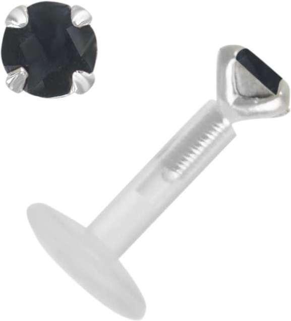 Produktbild Bijouteria Piercing (Bioplast, Silber 925, Premium Kristall)