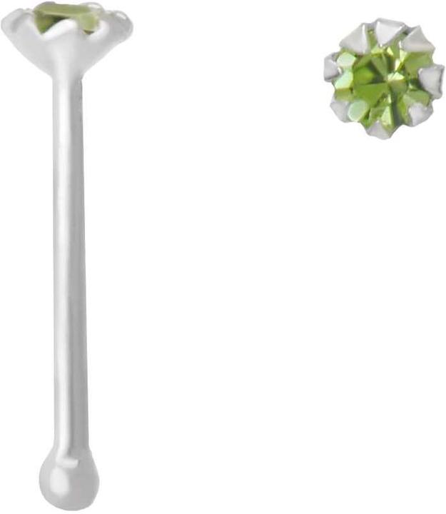 Produktbild Bijouteria Nasenpiercing (Kristall, Silber 925)