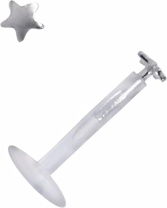 Produktbild Bijouteria Piercing für Lippe/Tragus (Bioplast, Silber 925)