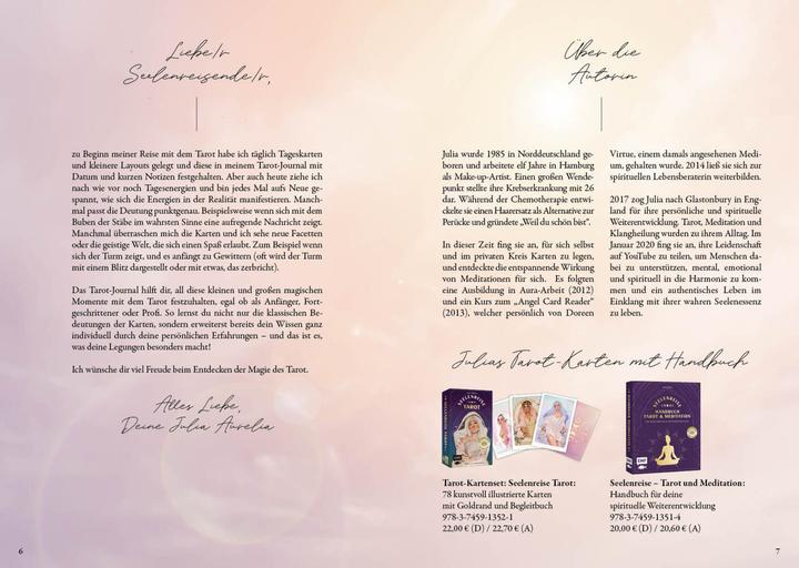 Image du produit Seelenreise – Tarot-Journal (Allemand, Julia Aurelia, 2023)