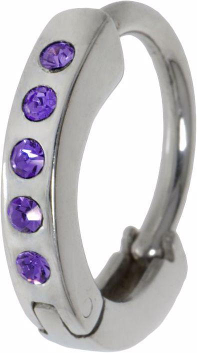 Produktbild Bijouteria Bauchpiercing (Silber 925, Chirurgenstahl 316L, Kristall)