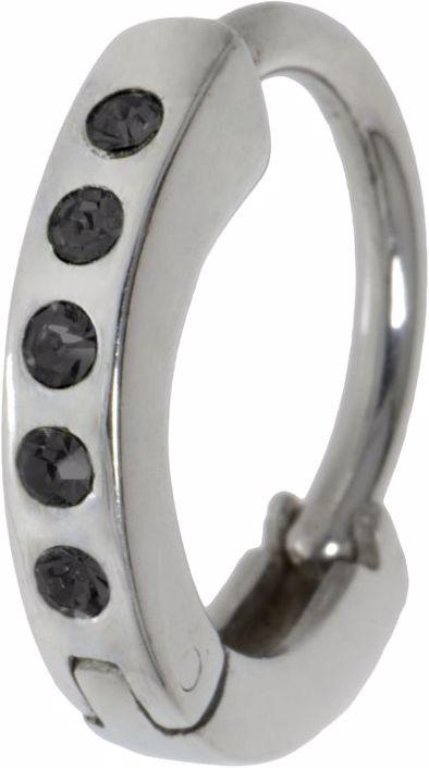 Bijouteria Bauchpiercing (Chirurgenstahl 316L, Kristall, Silber 925)