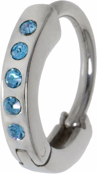 Produktbild Bijouteria Bauchpiercing (Silber 925, Chirurgenstahl 316L, Kristall)