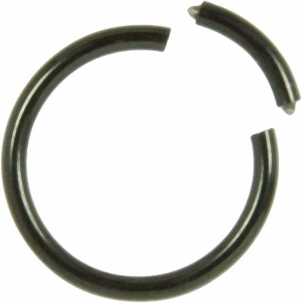 Produktbild Bijouteria 1.2mm Titan Piercingteil (PVD Beschichtung (schwarz), Titan)