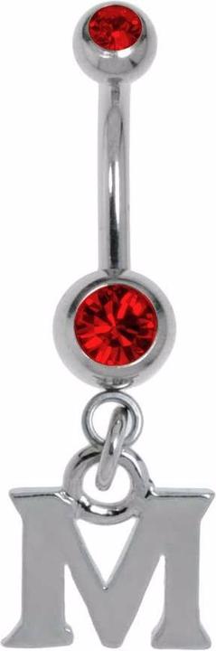 Bijouteria Bauchpiercing (Chirurgenstahl 316L, Kristall)