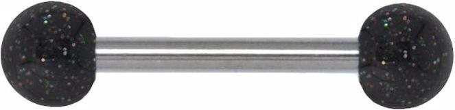 Bijouteria Zungenpiercing (Acrylglas, Chirurgenstahl 316L)