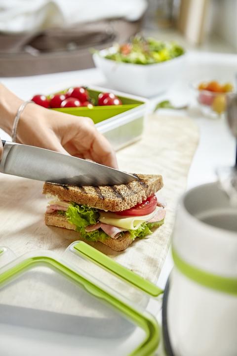 Image du produit Tefal K31005 lunch box Boîte à lunch 1 L Vert, Transparent