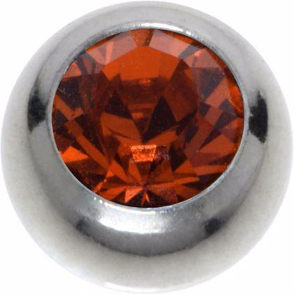 Actual product image Bijouteria Piercing (Swarovski Crystal, Titanium)