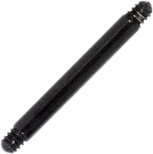 Produktbild Bijouteria 1.2mm Piercingstab (Chirurgenstahl 316L, PVD Beschichtung (schwarz))