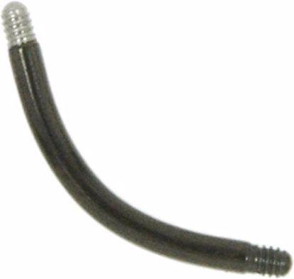 Immagine prodotto Bijouteria Barretta piercing (Acciaio chirurgico 316L, Rivestimento PVD (nero))