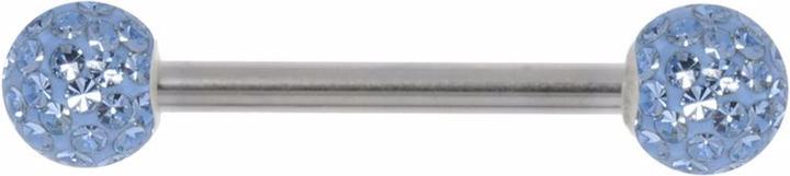 Bijouteria Brustpiercing (Epoxiharz, Kristall, Chirurgenstahl 316L)