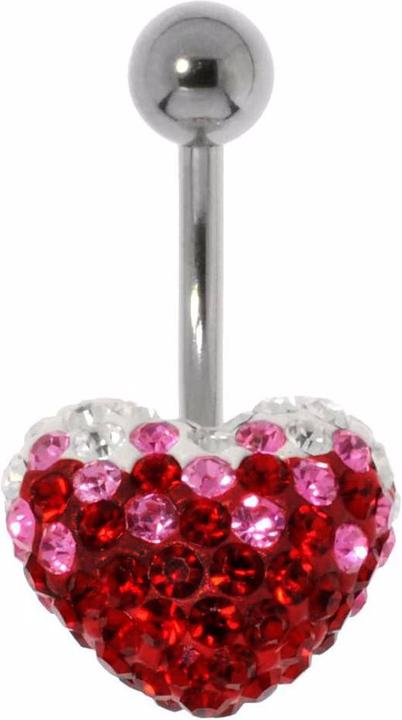 Produktbild Bijouteria Bauchpiercing (Chirurgenstahl 316L, Kristall)