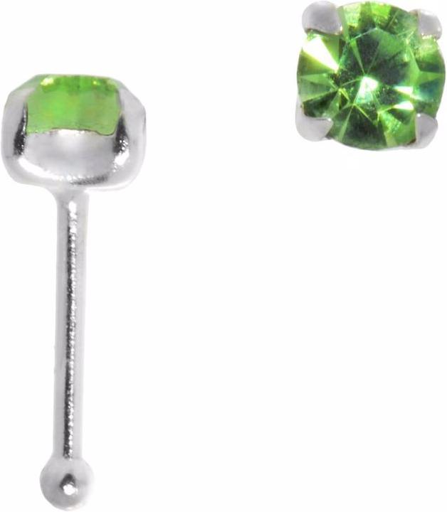 Produktbild Bijouteria Nasenpiercing (Silber 925, Kristall)