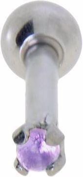 Image du produit Bijouteria Piercing d'oreille (Zircone, Acier chirurgical 316L)