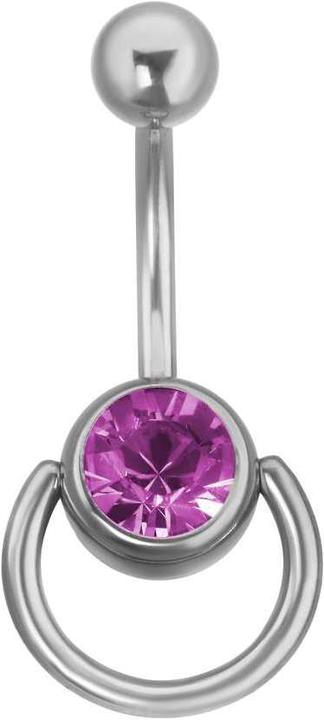 Produktbild Bijouteria Bauchpiercing (Kristall, Chirurgenstahl 316L)