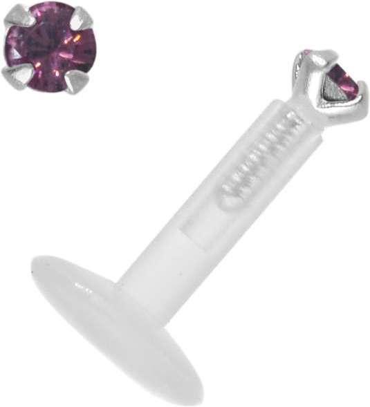 Immagine prodotto Bijouteria Piercing (Bioplastica, Argento 925, Cristallo premium)