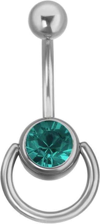 Bijouteria Bauchpiercing (Kristall, Chirurgenstahl 316L)