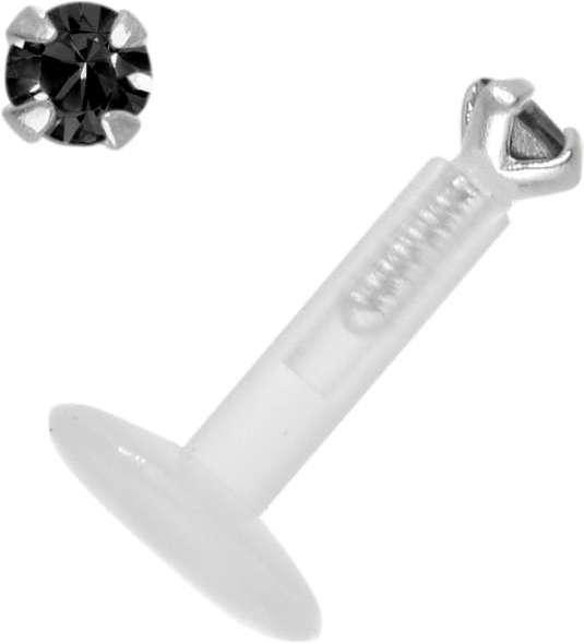 Bijouteria Piercing (Bioplast, Silber 925, Premium Kristall)