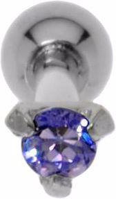 Image du produit Bijouteria Piercing d'oreille (Acier chirurgical 316L, Zircone)