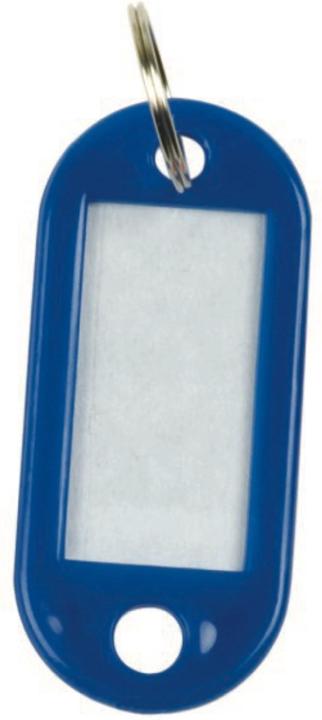 Q-Connect K-CONNECT Schlüsseltaschen, 50x22mm, 100 Stück, blaue Farbe