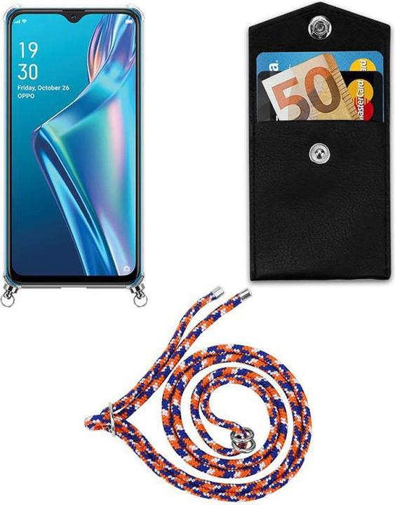Produktbild Cadorabo TPU Handy Kette SILBER Cover