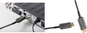 Produktbild Shiverpeaks BASIC-S AOC-HDMI Kabel, 4K, schwarz, 50 m HDMI A Stecker (50 m, HDMI)
