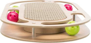 Image du produit Trixie Tableau à gratter avec cadre en bois (Jouet à balle chat)