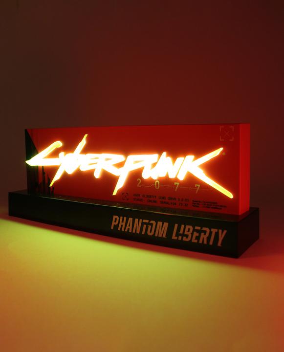Produktbild Neamedia Cyberpunk Edgerunner LED-Leuchte Phantom Edition 22 cm