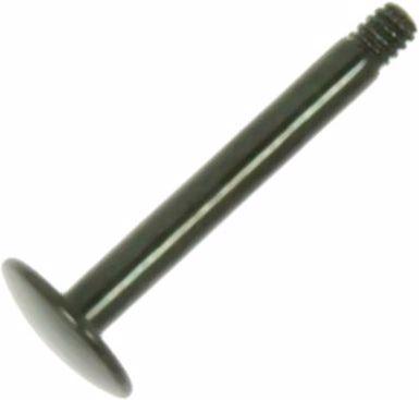 Image du produit Bijouteria 1.2mm Titane élément de piercing (Revêtement PVD (noir), Titane)