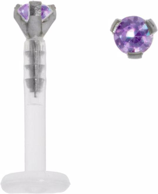 Produktbild Bijouteria Piercingstab (Bioplast, Kristall, Titan)